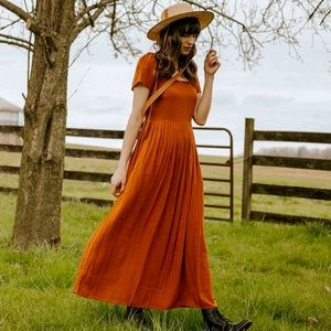 Christy Dawn Scarlet Dress XS